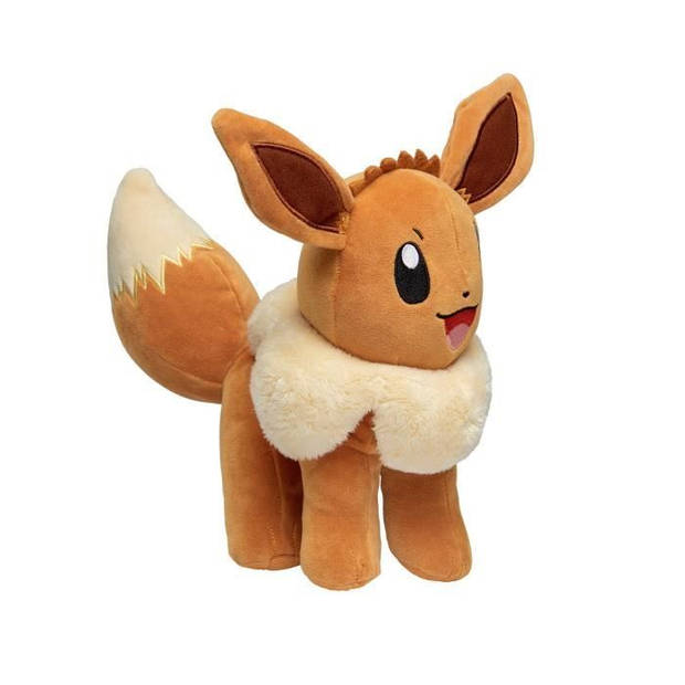 Pluche - BANDAI - Pokémon Eevee - 30 cm, pure zachtheid en tederheid