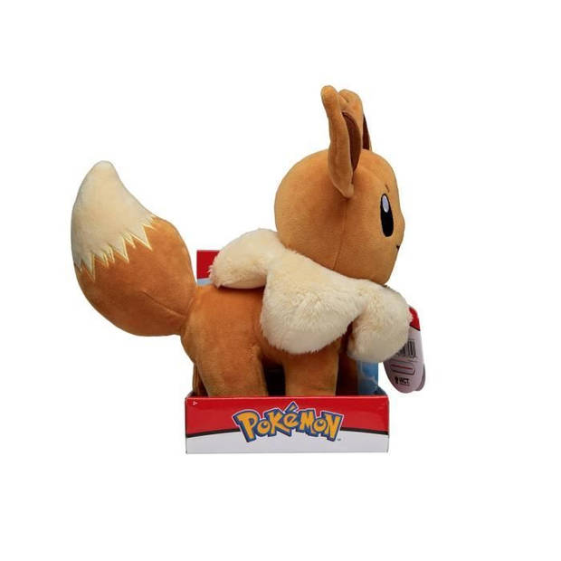 Pluche - BANDAI - Pokémon Eevee - 30 cm, pure zachtheid en tederheid