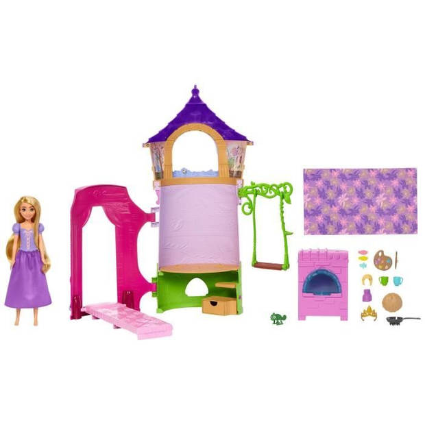 Disney Princess - Rapunzel Tower Box - Mannequins Dolls - 3 jaar en +