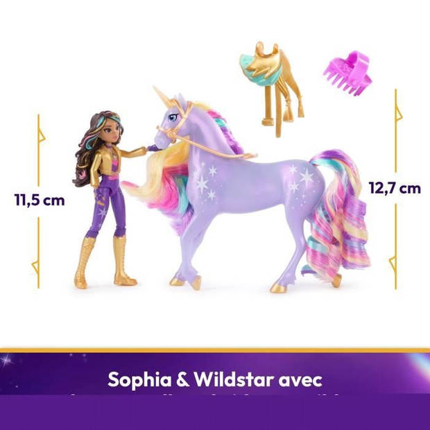 SPIN MASTER UNICORN DOOS EN WILDSTAR EN SOPHIA POP Eenhoorn Academie