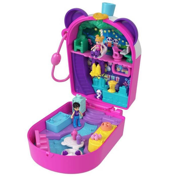 Polly Pocket-Panda Bubble Tea-Box met 2 minifiguren en panda HWN95