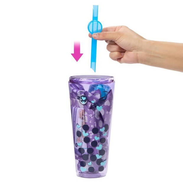 Barbie-Pop Reveal-Bubble Tea Series geurpop met accessoires HTJ19