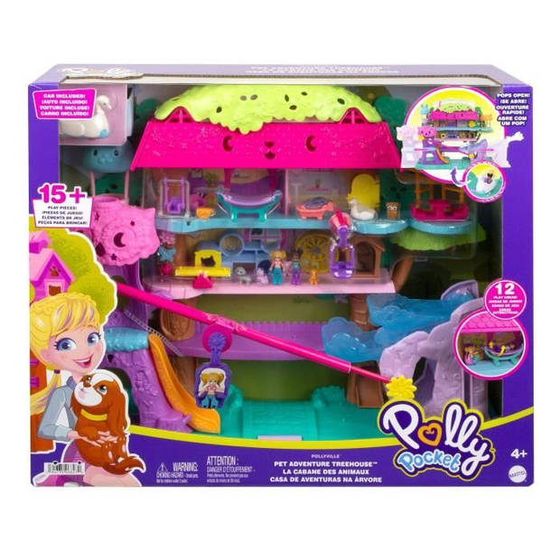 POLLY POCKET - House In The Trees - mini-universum pop - 4 jaar en +