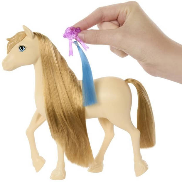 Barbie – Barbie Mysteries: The Great Horse Chase-Pony en accessoires HXJ36