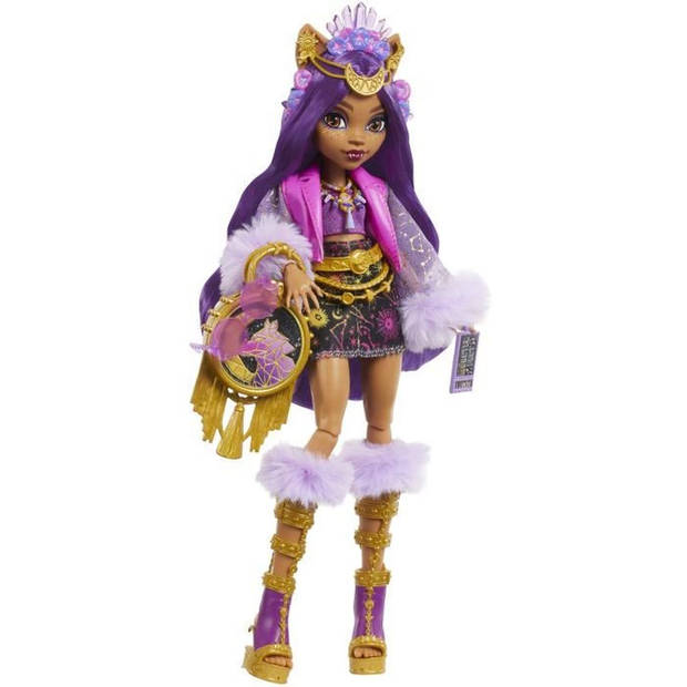 Monster High-Clawdeen Wolf-pop met Monster Fest-outfit HXH80