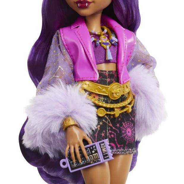 Monster High-Clawdeen Wolf-pop met Monster Fest-outfit HXH80