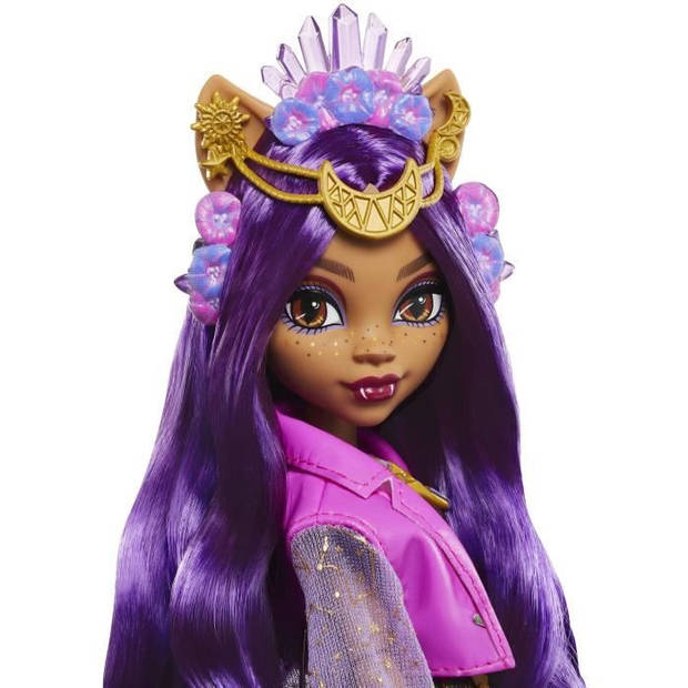 Monster High-Clawdeen Wolf-pop met Monster Fest-outfit HXH80