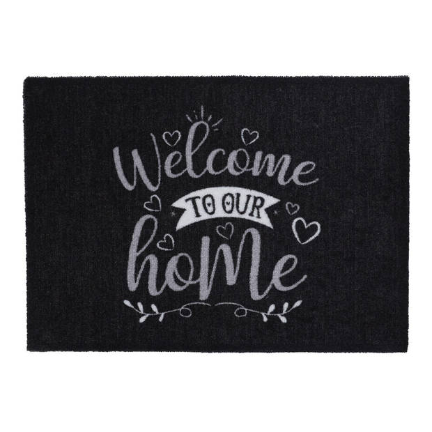 MD Entree - Deurmat - Schoonloopmat - Ambiance - Welcome Home - 50 x 70 cm