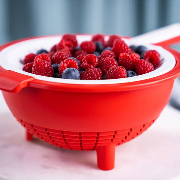 Tupperware Double Colander - 2 Delig - Dubbele Zeef