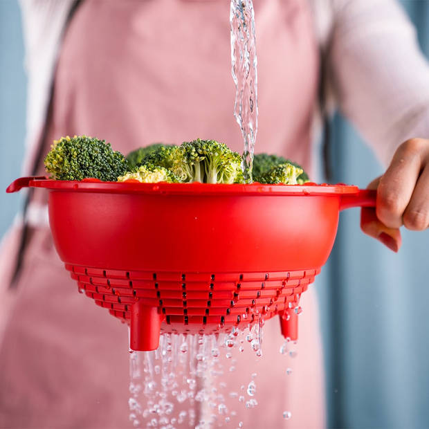 Tupperware Double Colander - 2 Delig - Dubbele Zeef