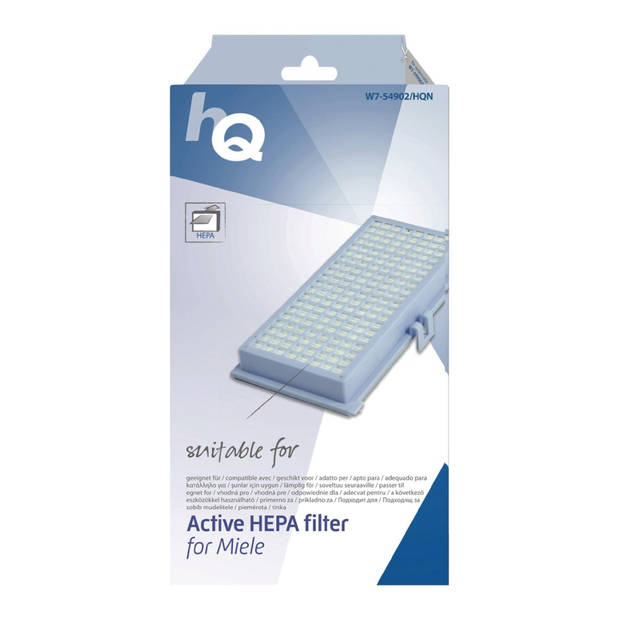 HQ Hq W7-54902-HQN Actieve Hepa-filter Miele