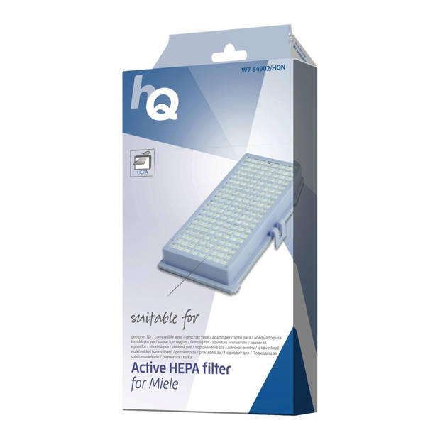 HQ Hq W7-54902-HQN Actieve Hepa-filter Miele