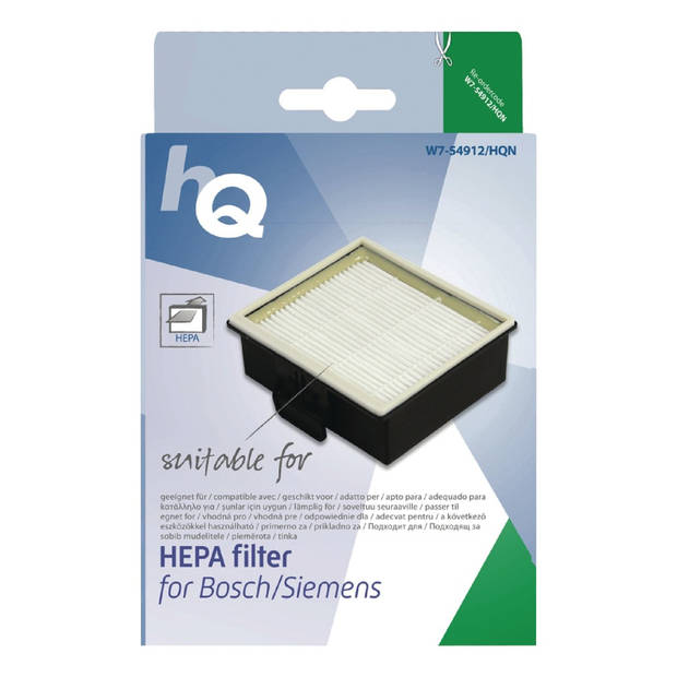 HQ Hq W7-54912-HQN Actieve Hepa-filter Bosch/siemens