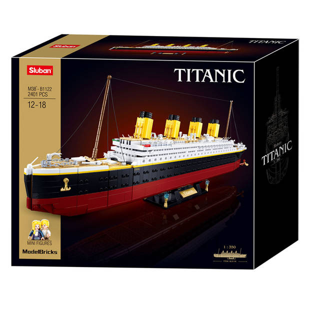 Sluban Titanic Extra Large Bouwset, 2401dlg.