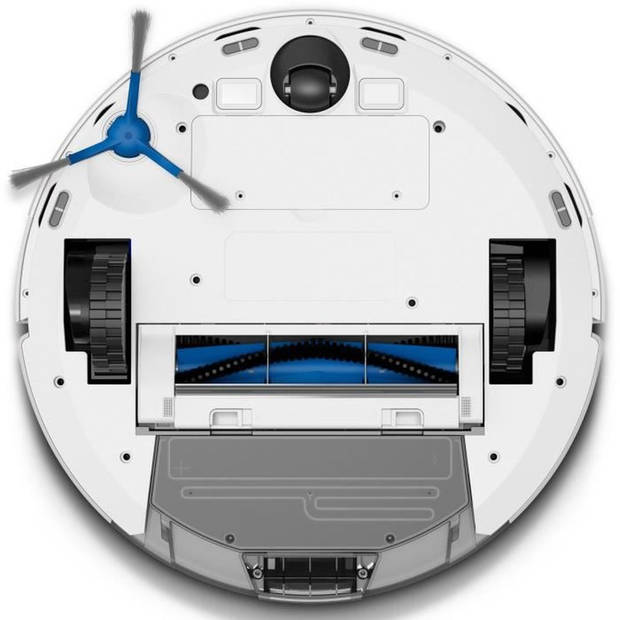 Medion X41 SW+ - Robotstofzuiger met ledigingsstation - 200 min - Krachtige zuigkracht van 8000 Pa - Lasernavigatie