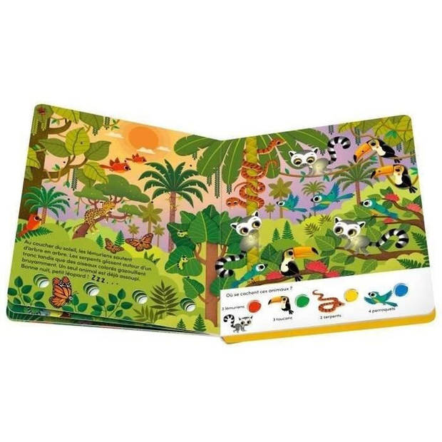 Ravensburger - Play+ - Boek Zoek en schitter in de jungle - 13099026