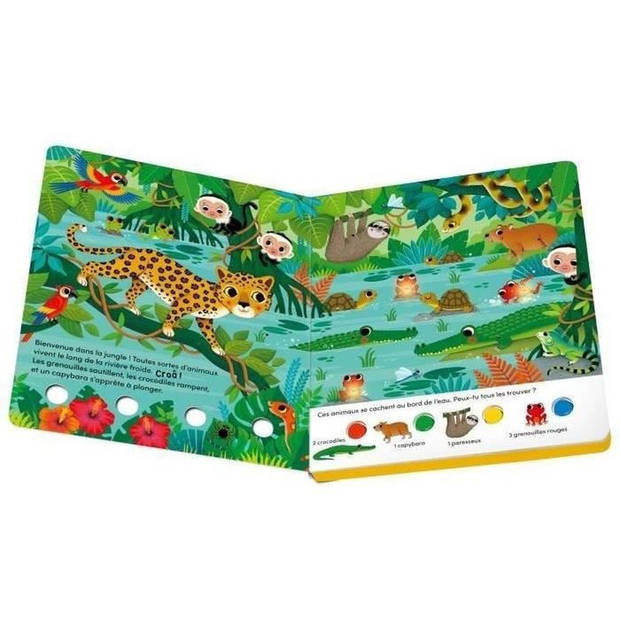 Ravensburger - Play+ - Boek Zoek en schitter in de jungle - 13099026