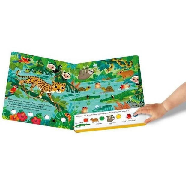 Ravensburger - Play+ - Boek Zoek en schitter in de jungle - 13099026