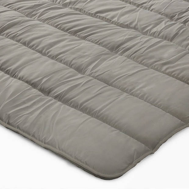 Zavelo Easy All-in-one-Dekbed Khaki-Lits-Jumeaux (240x200 cm)