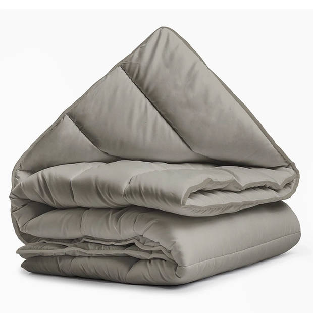 Zavelo Easy All-in-one-Dekbed Khaki-Lits-Jumeaux (240x200 cm)