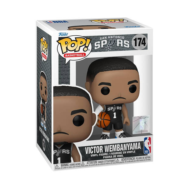 Pop! Basketball NBA: San Antonio Spurs - Victor Wembanyama Funko Pop #174