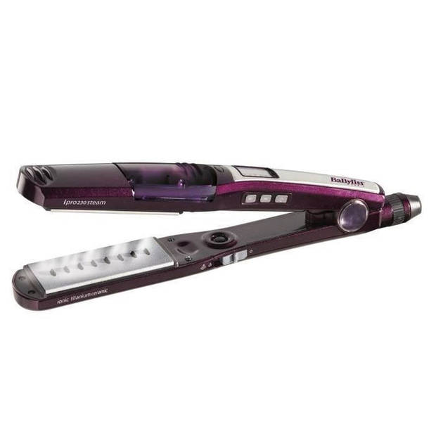 Stoom stijltang & mini stijltang I-PRO 230 - BABYLISS - ST396ALE - Keramisch titanium