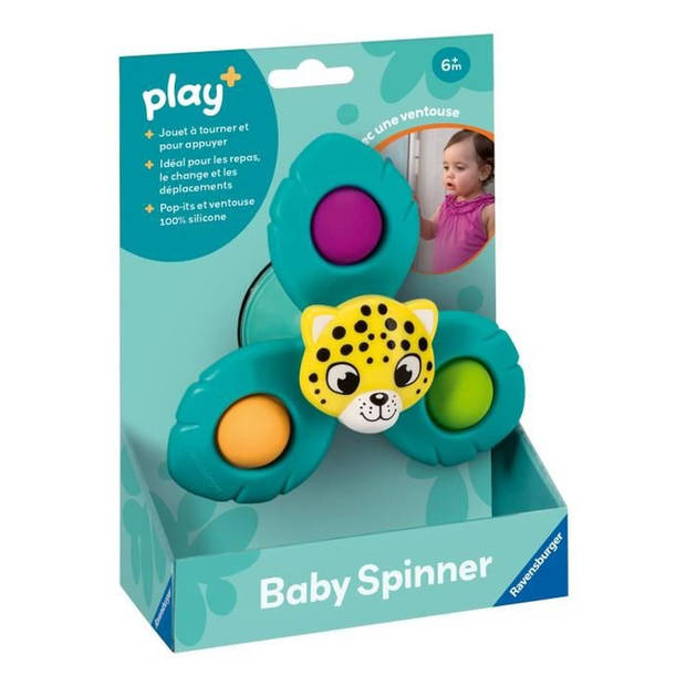 Ravensburger -PLAY+ - Baby Spinner luipaard - Vanaf 6 maanden - Franse versie - 34012