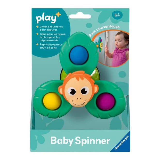 Ravensburger -PLAY+ - Baby Spinner orang-oetan - Vanaf 6 maanden - Franse versie - 34011