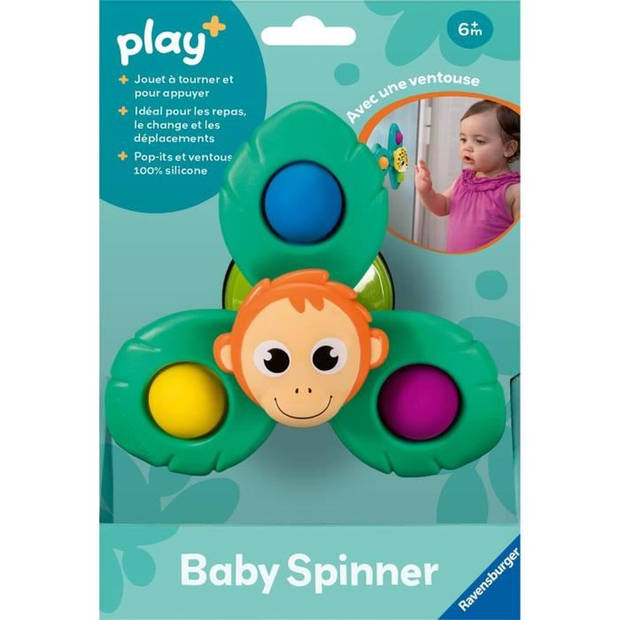 Ravensburger -PLAY+ - Baby Spinner orang-oetan - Vanaf 6 maanden - Franse versie - 34011