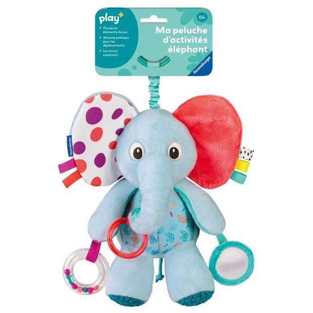 Ravensburger -PLAY+ - Knuffel Mijn olifant - Vanaf de geboorte - Franse versie - 34005