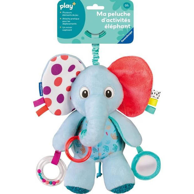 Ravensburger -PLAY+ - Knuffel Mijn olifant - Vanaf de geboorte - Franse versie - 34005