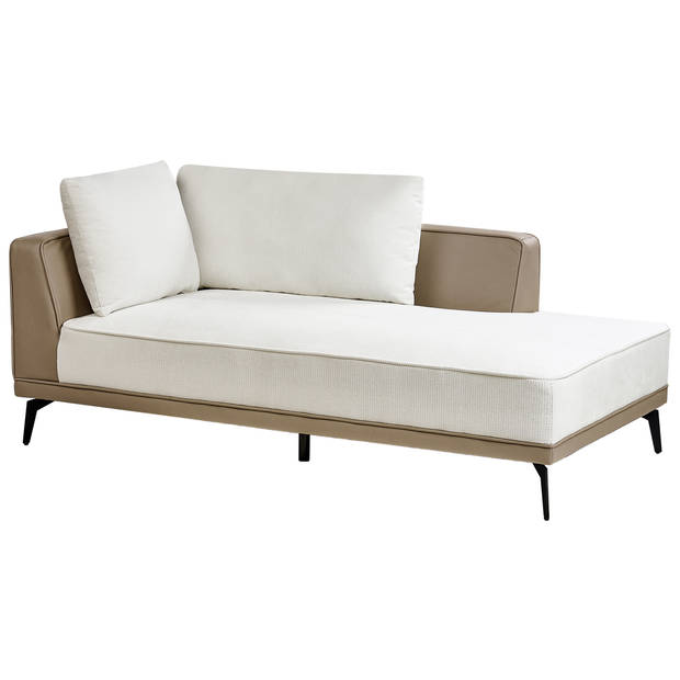 Beliani MYKEN - Modulaire Sofa-Wit-Polyester