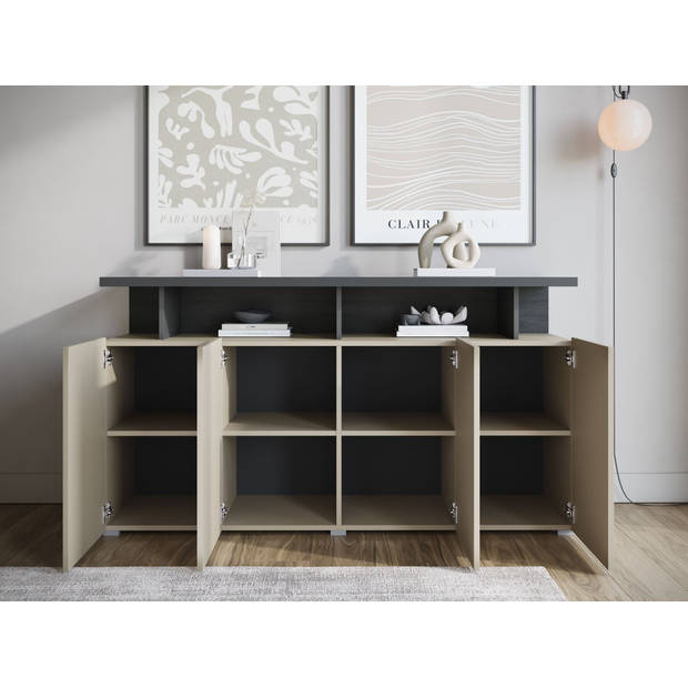 Meubella Dressoir Sekai - Beige - 153 cm