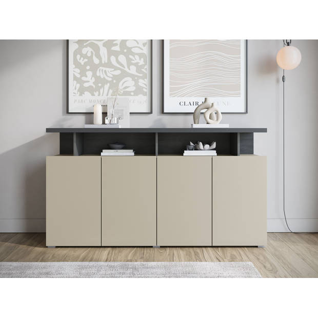 Meubella Dressoir Sekai - Beige - 153 cm