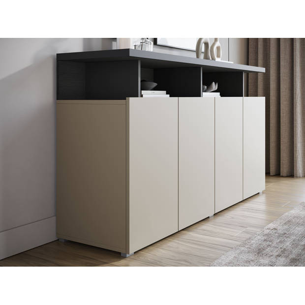 Meubella Dressoir Sekai - Beige - 153 cm