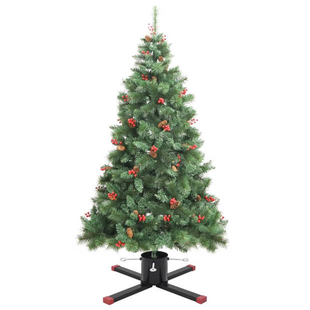 vidaXL Kerstboomstandaard 61x61x15,5 cm zwart