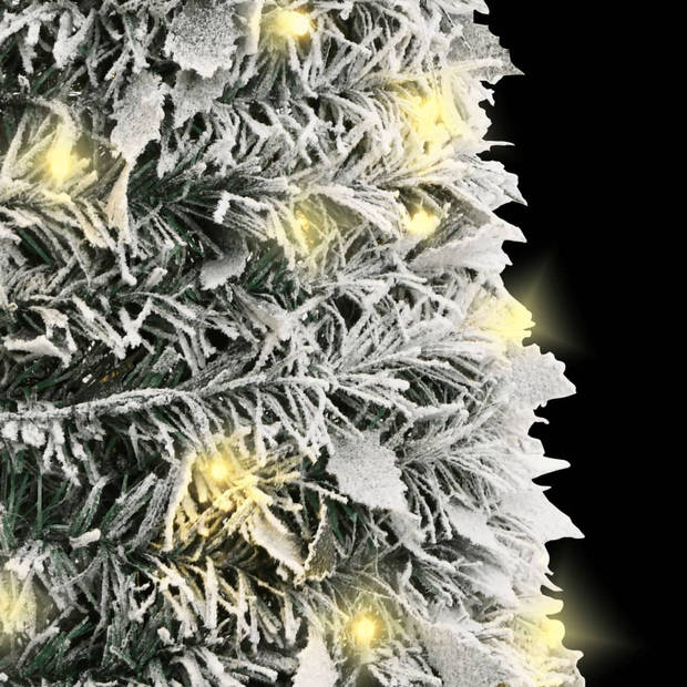 vidaXL Kunstkerstboom pop-up met sneeuw 150 LED's 180 cm