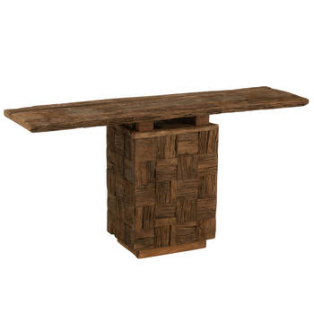 J-line - Console Woody Hout Naturel - 150x40x75cm