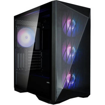 PC-behuizing zonder voeding - ZALMAN Z9 Iceberg MS (zwart) - Medium toren - E-ATX-formaat