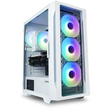 PC-behuizing zonder voeding - ZALMAN i3 NEO TG (wit) - Medium toren - ATX-formaat