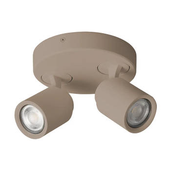 Freelight Spot Razza 2 lichts Ø 17 cm GU10 beige