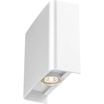 LED Wandlamp - Brinton Victo - Up & Down - 2W 180lm - Aanpasbare Lichtkleur CCT - Voor Buiten en Binnen - Waterdicht