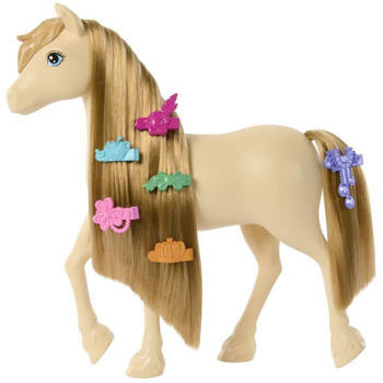 Barbie – Barbie Mysteries: The Great Horse Chase-Pony en accessoires HXJ36