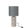 J-line - Lamp+kap Greta Beton Grijs Small - 29x29x59cm