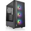 PC-behuizing - THERMALTAKE - S200 TG ARGB (zwart) - Medium tower - ATX-formaat - Zonder voeding