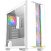 PC-behuizing - XIGMATEK - Gaming Y Pro Arctic (wit) - Medium toren - E-ATX-formaat - 4 x 120 mm A-RGB