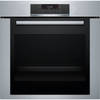 Pyrolyse multifunctionele oven - BOSCH SER4 - HBA372ES0 Roestvrij staal - 71l - 7 kookmodi