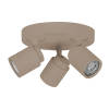 Freelight Spot Razza 3 lichts Ø 21 cm GU10 beige