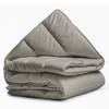 Zavelo Easy All-in-one-Dekbed Khaki-Lits-Jumeaux (240x200 cm)