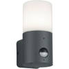 LED Tuinverlichting met Bewegingssensor- Wandlamp Buitenlamp - Trion Hosina - E27 Fitting - Spatwaterdicht IP44 - Mat